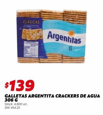 Ferniplast Galletas Argentita Crackers de Agua oferta