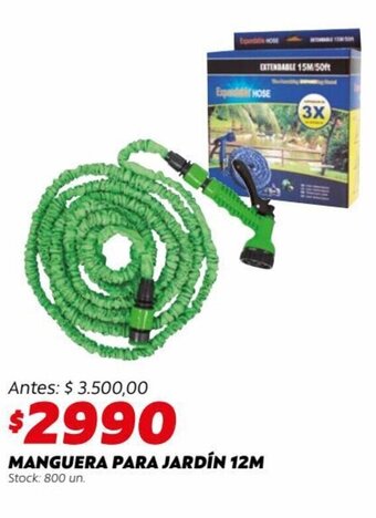 Manguera Para Jardin 12m
