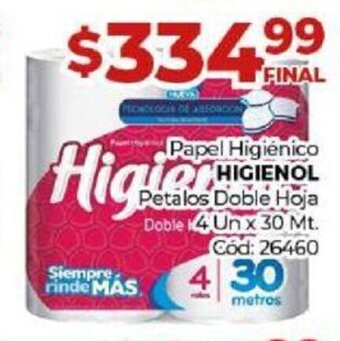 Diarco Papel Higiénico Higienol oferta