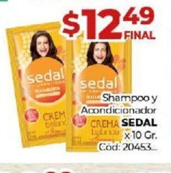 Diarco Shampoo y Acondicionador Sedal oferta