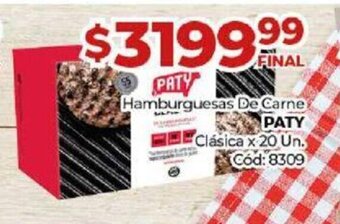 Diarco Hamburguesas de Carne Paty oferta