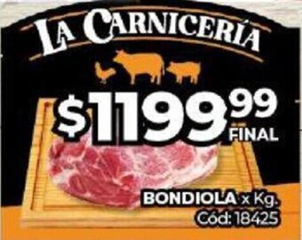 Diarco Bondiola x Kg oferta