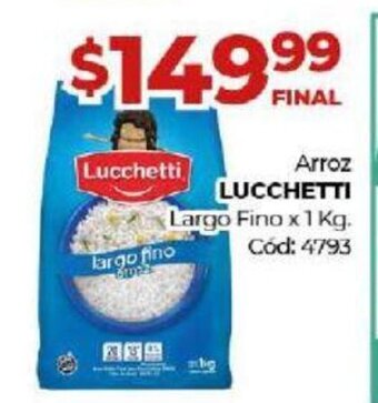 Diarco Arroz Lucchetti oferta