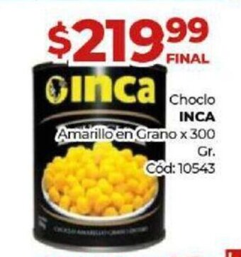 Diarco Choclo Inca oferta