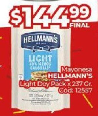 Diarco Mayonesa Hellmann's oferta