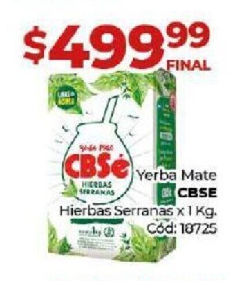 Diarco Yerba Mate CBSE oferta