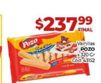 Diarco Vainillas Pozo oferta
