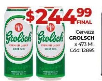 Diarco Cerveza Grolsch oferta