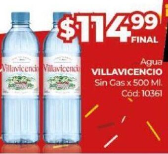 Diarco Agua Villavicencio oferta