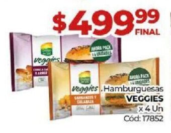 Diarco Hamburguesas Veggies oferta