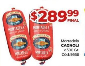 Diarco Mortadela Cagnoli oferta