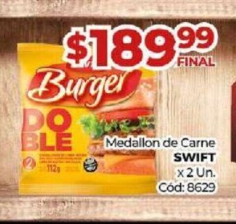 Diarco Medallon de Carne Swift oferta