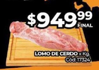 Diarco Lomo de Cerdo x kg oferta