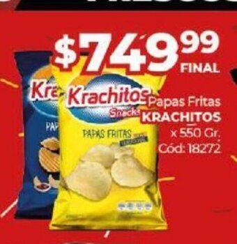 Diarco Papas Fritas Krachitos oferta