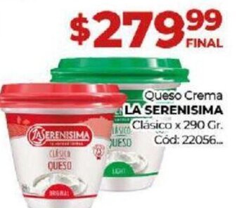 Diarco Queso Crema La Serenisima oferta