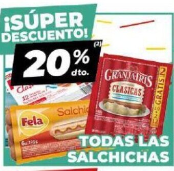 Diarco Todas Las Salchichas oferta