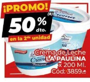 Diarco Crema De Leche La Paulina oferta