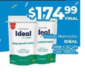 Diarco Toallas Húmedas Ideal oferta