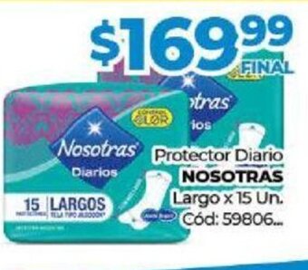 Diarco Protector Diario Nosotras oferta