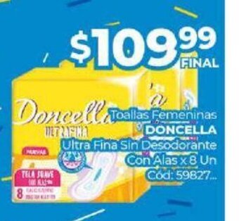 Diarco Toallas Femeninas Doncella oferta