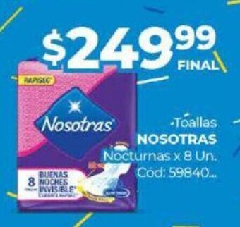 Diarco Toallas Nosotras oferta