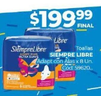 Diarco Toallas Siempre Libre oferta