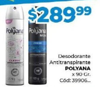 Diarco Desodorante Antitranspirante Polyana oferta