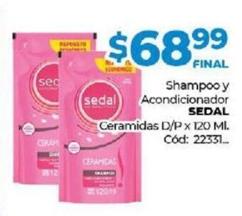 Diarco Shampoo y Acondicionador Sedal oferta