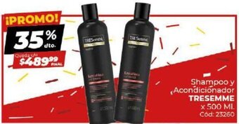 Diarco Shampoo y Acondicionador Tresemme oferta