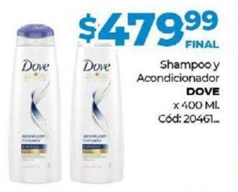 Diarco Shampoo y Acondicionador Dove oferta
