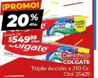 Diarco Dentifrico Colgate oferta