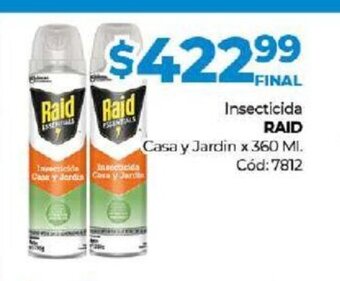 Diarco Insecticida Raid oferta
