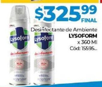 Diarco Desinfectante de Ambiente Lysoform oferta