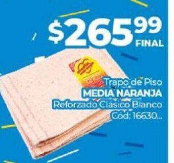 Diarco Trapo de Piso Media Naranja oferta