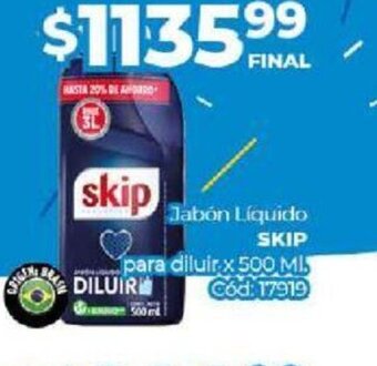 Diarco Jabón Líquido Skip oferta