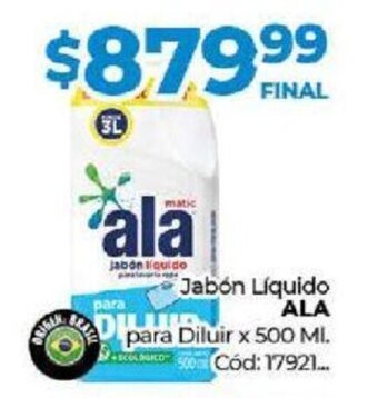 Diarco Jabón Líquido ALA oferta