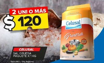 Carrefour Maxi Sal celusal gruesa x 1kg oferta