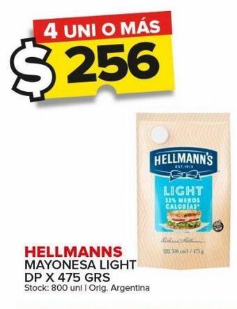 Carrefour Maxi Mayonesa hellmann's x 475g oferta