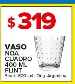 Carrefour Maxi Vaso noa cuadro 400ml flint oferta