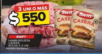 Carrefour Maxi Hamburguesas swift x 2un oferta