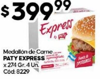 Diarco Medallón De Carne Paty Express oferta