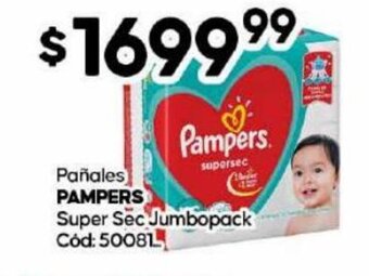 Diarco Pañales Pampers oferta