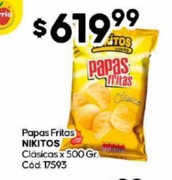 Diarco Papas Fritas Nikitos oferta