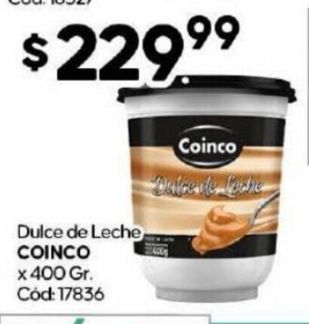 Diarco Dulce de Leche Coinco x 400 gr. oferta