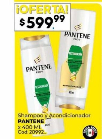 Diarco Shampoo y Acondicionador Pantene oferta
