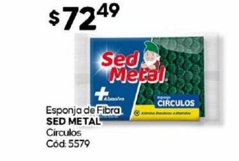 Diarco Esponja de Fibra Sed Metal oferta