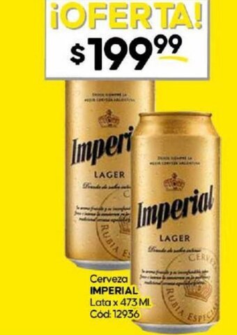Diarco Cerveza Imperial oferta