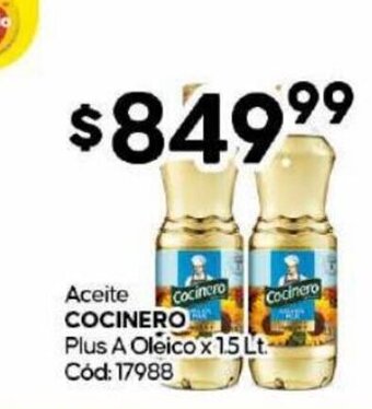 Diarco Aceite Cocinero Plus A Oleico oferta