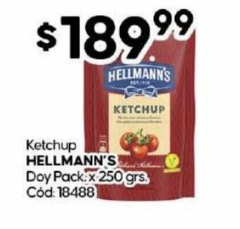 Diarco Ketchup Hellmann's oferta