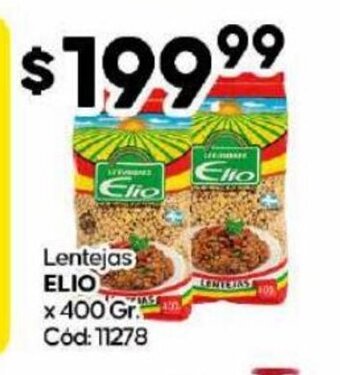 Diarco Lentejas Elio x 400g oferta
